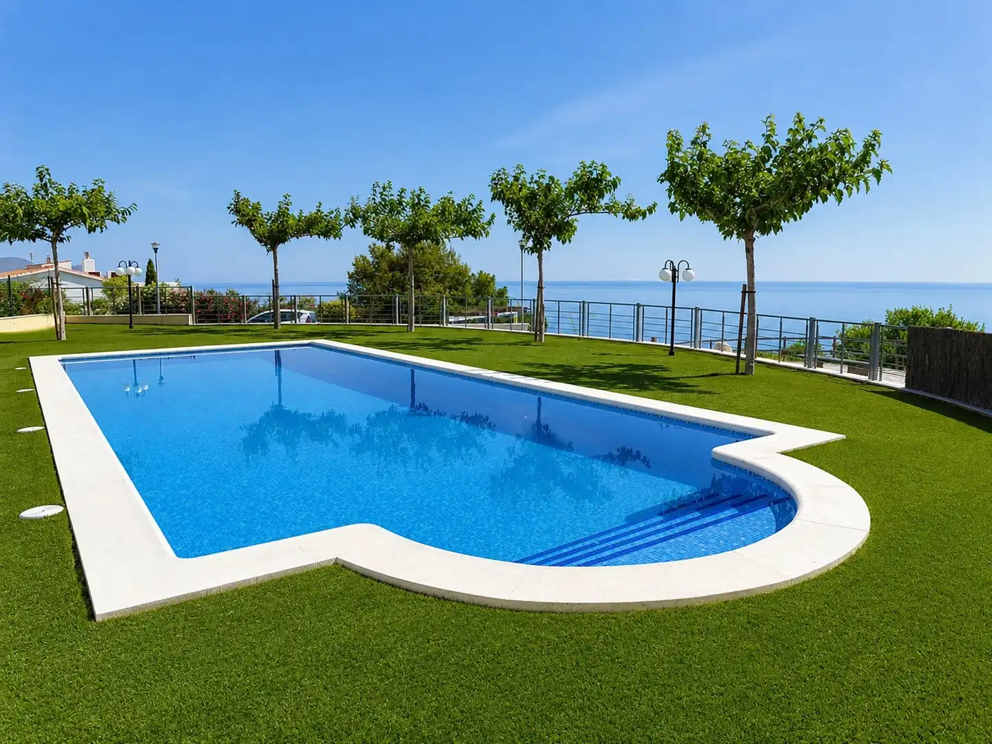 Swimming pool of Ground floor for sale in Llançà  with Heating, Terrace and Storage room