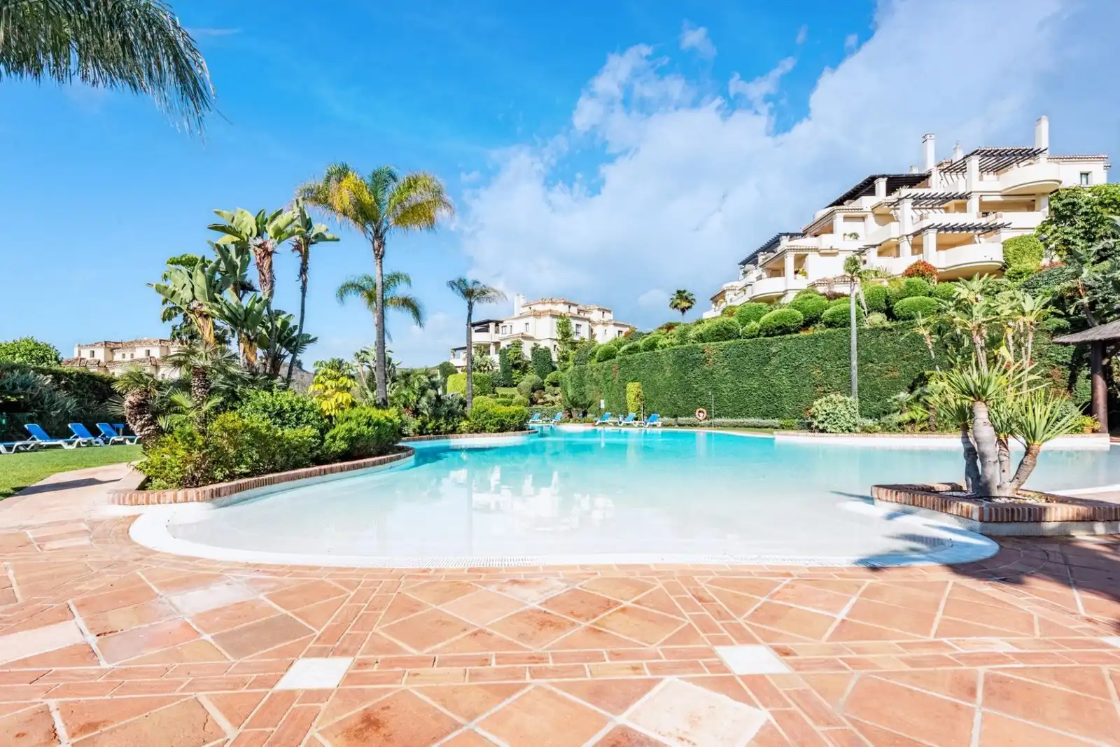 Garden of Flat for sale in Benahavís  with Air Conditioner, Furnished and TV