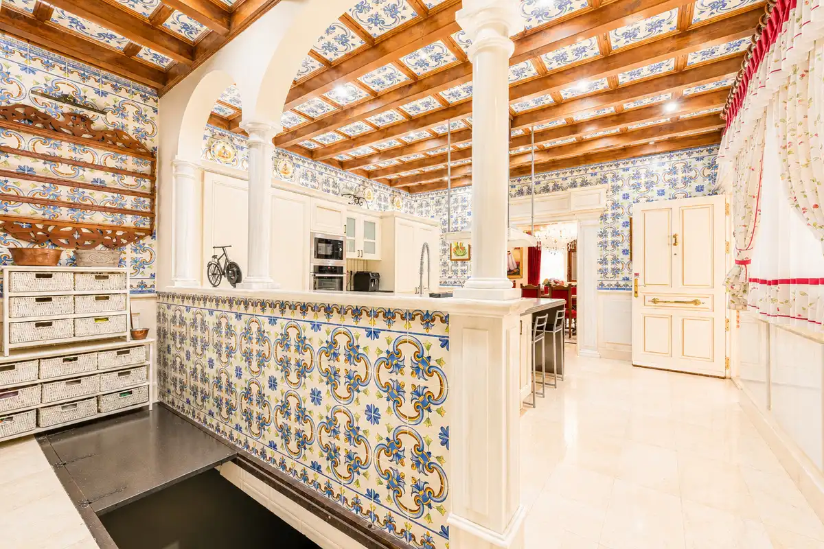 Kitchen of Houses for sale in Elche / Elx  with Air Conditioner, Heating and Private garden