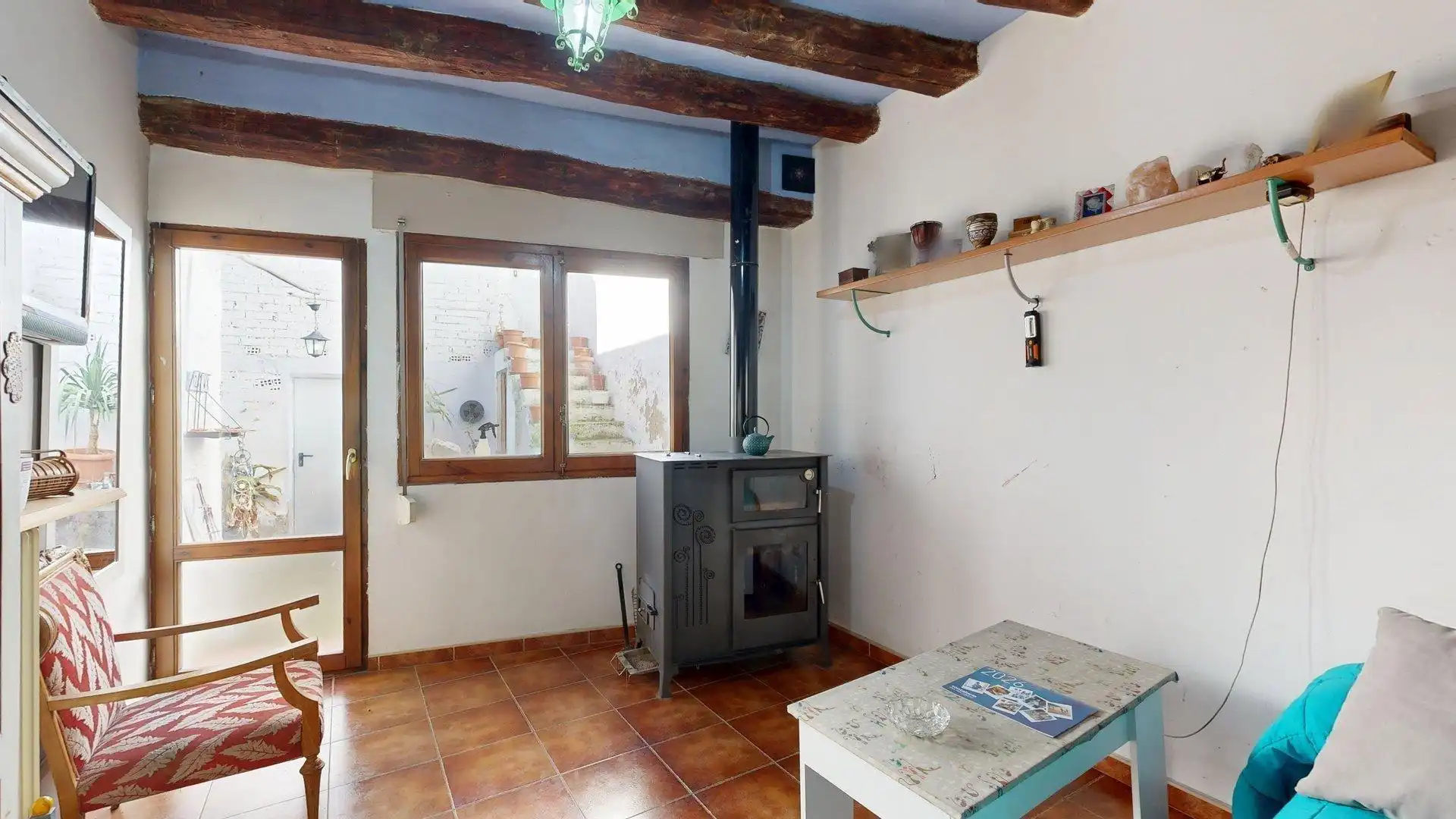 Cocina de Casa o chalet en venta en Ejea de los Caballeros con Calefacción y Terraza
