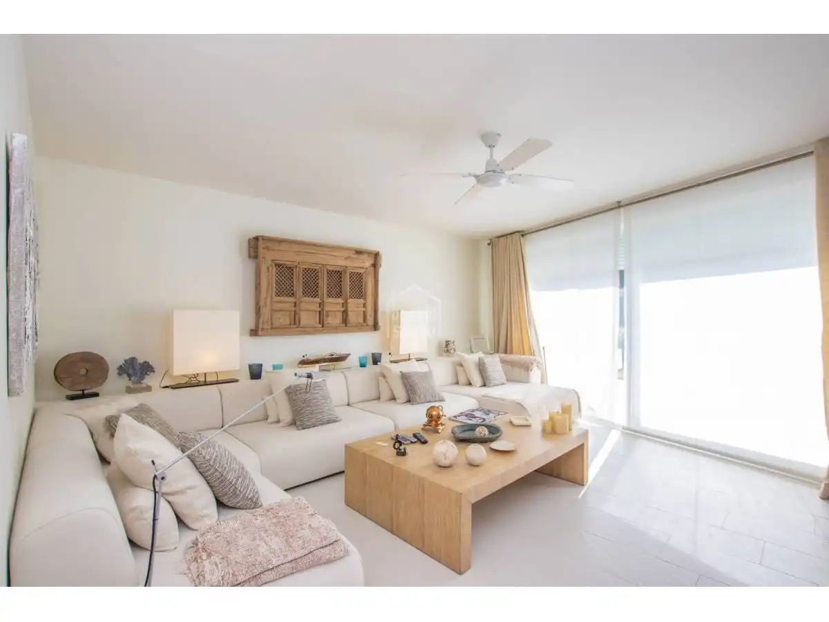 Sala de estar de Casa o chalet en venta en Es Mercadal con Calefacción, Jardín privado y Terraza