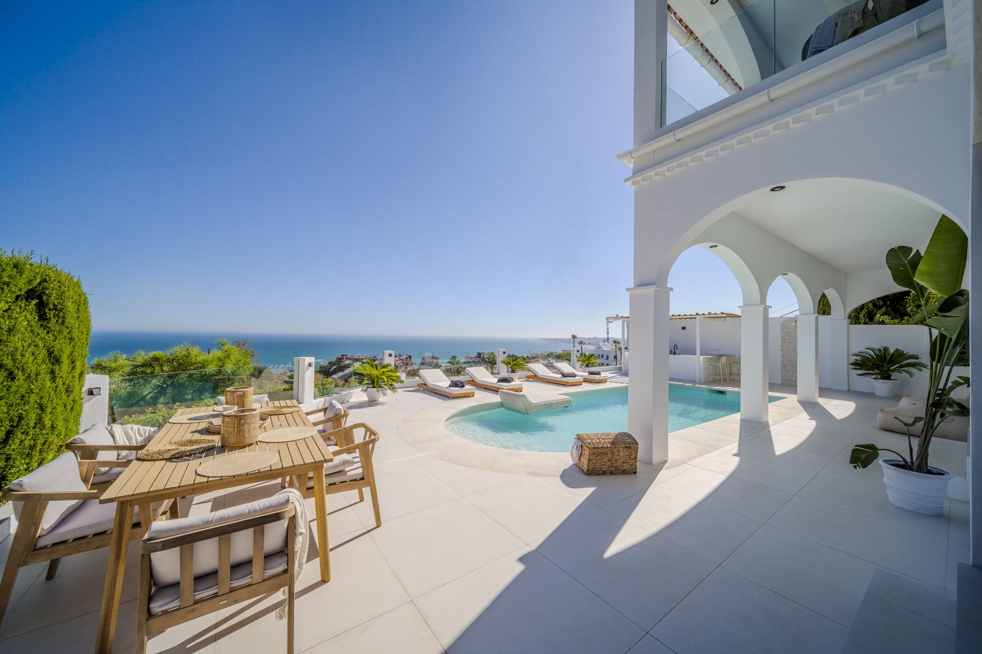 Terrace of House or chalet for sale in Benalmádena  with Air Conditioner, Private garden and Terrace