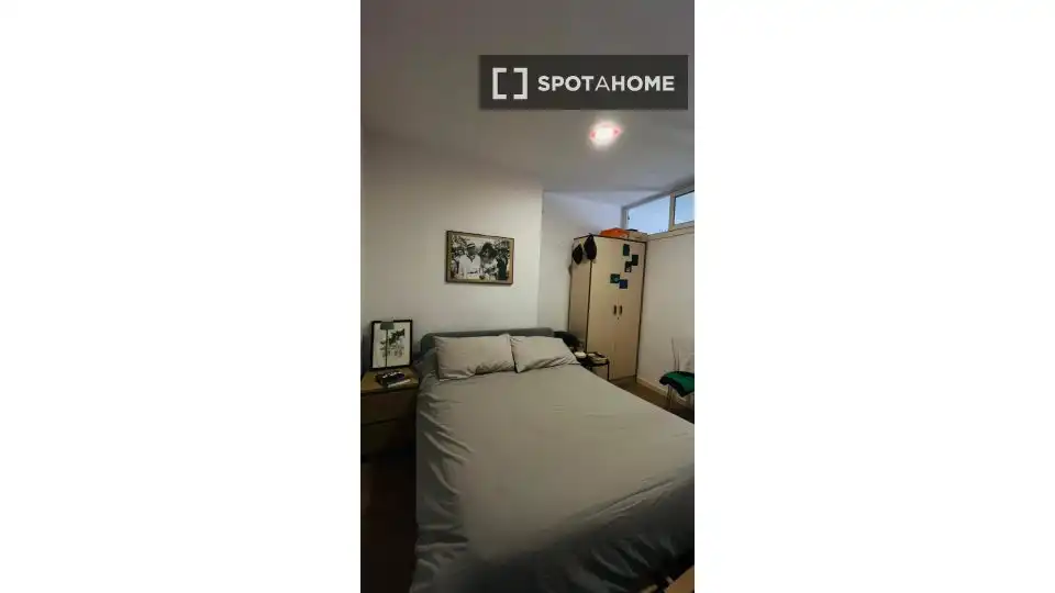 Habitación de Piso de alquiler en Barcelona con Aire acondicionado, Calefacción y Amueblado