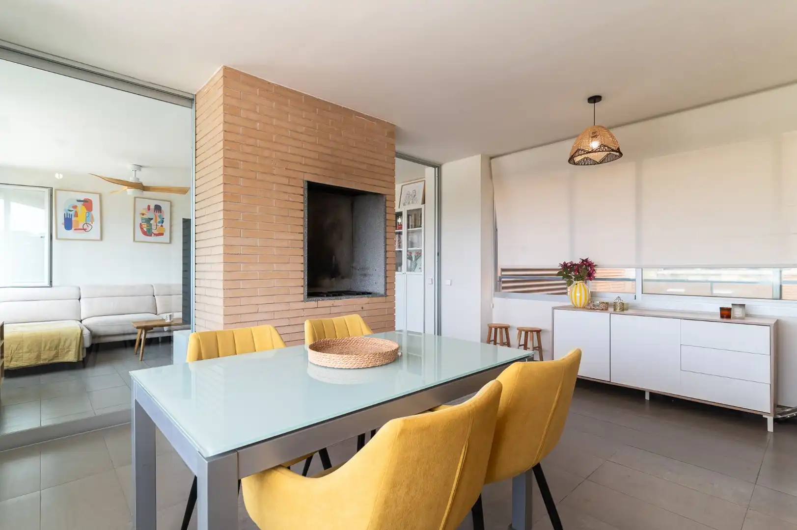 Comedor de Apartamento en venta en Oropesa del Mar / Orpesa con Aire acondicionado, Calefacción y Terraza