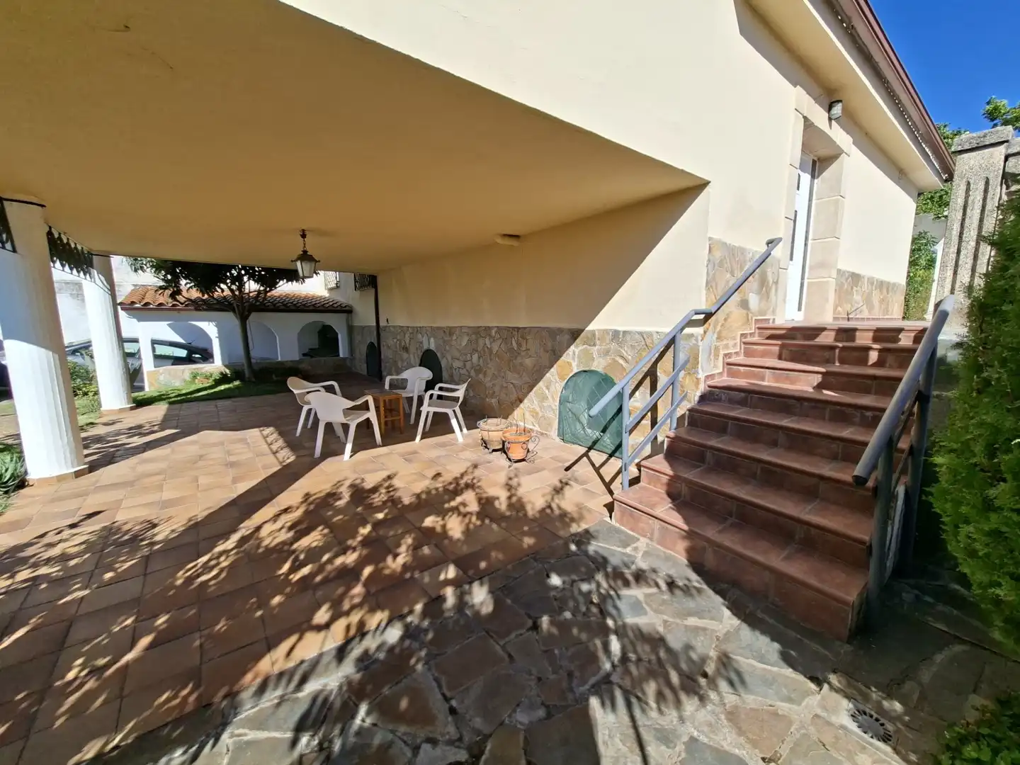 Terrassa de Casa o xalet en venda en Plasencia amb Aire condicionat, Calefacció i Terrassa