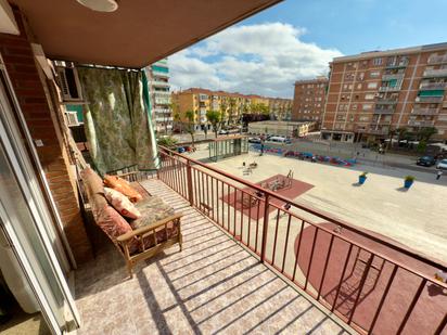Bedroom of Flat for sale in Cornellà de Llobregat  with Air Conditioner, Heating and Balcony