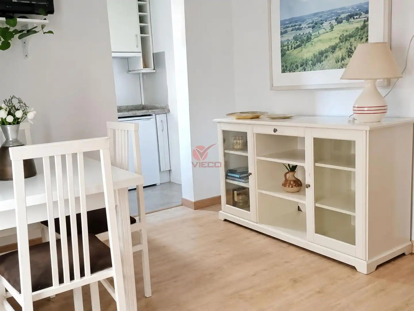 Living room of Flat for rent in Cuenca  with Heating and Furnished