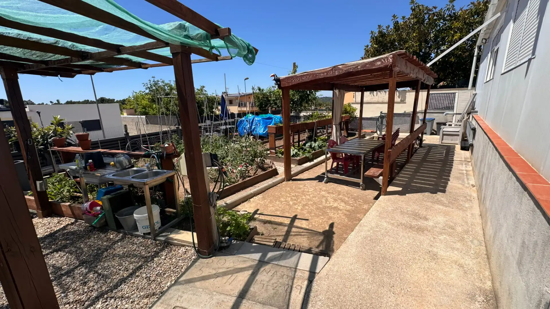 Terrace of Houses for sale in El Catllar   with Air Conditioner, Private garden and Swimming Pool