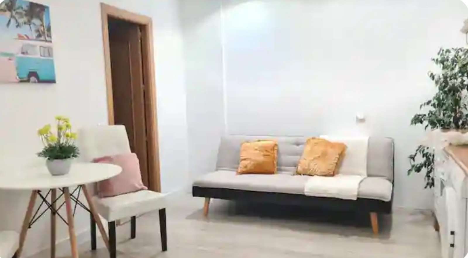 Living room of Study for share in El Campello  with Air Conditioner, Terrace and Furnished