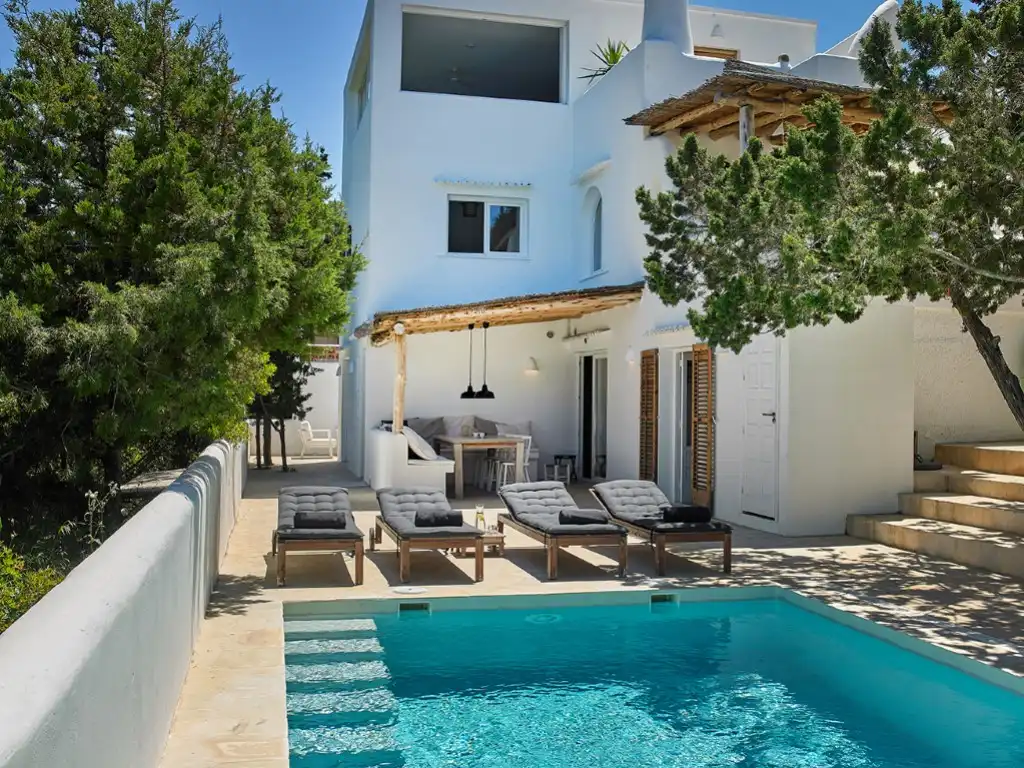 Casa con piscina en venta en Cala Vedella-Cala Tarida, imagen 2