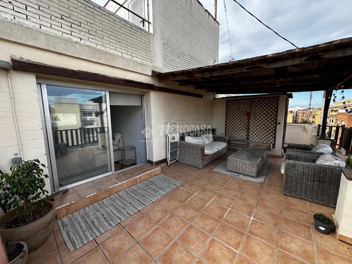 Terrace of Flat for sale in Paterna  with Air Conditioner, Heating and Terrace