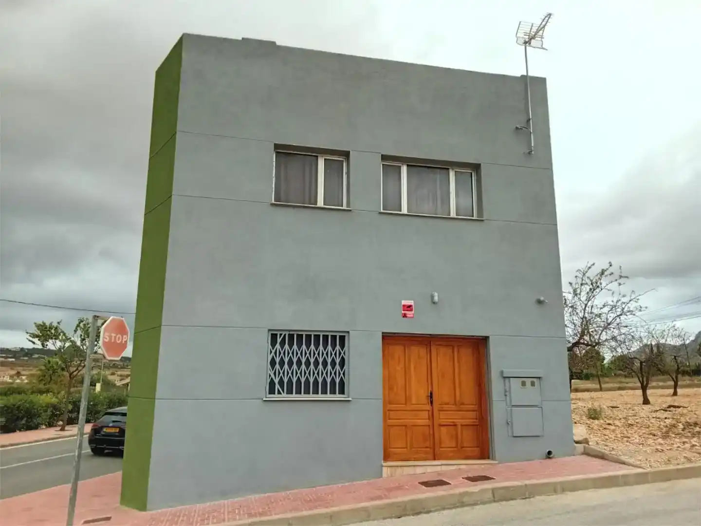 Vista exterior de Dúplex en venda en Hondón de los Frailes amb Aire condicionat i Balcó