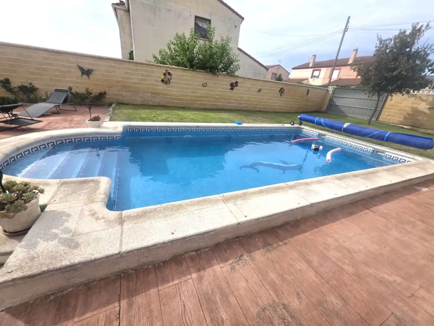 Piscina de Casa o chalet en venta en Galápagos con Calefacción, Jardín privado y Terraza
