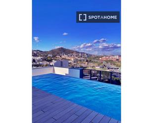 Swimming pool of Flat to rent in L'Hospitalet de Llobregat  with Air Conditioner, Heating and Furnished