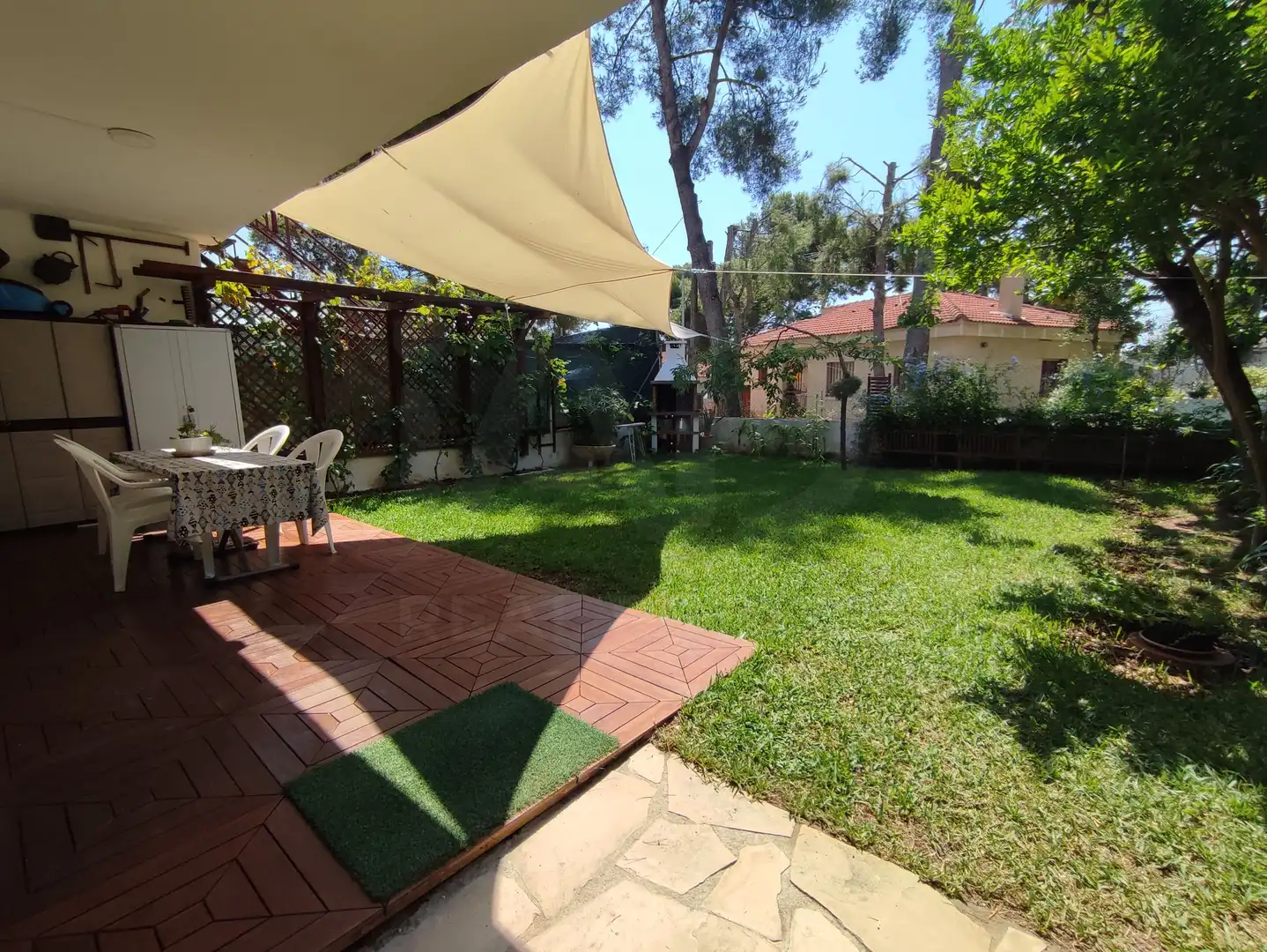 Jardí de Casa o xalet en venda en Cunit amb Aire condicionat, Calefacció i Terrassa