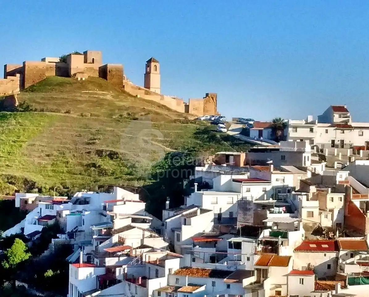 Vista exterior de Casa o xalet en venda en Álora amb Aire condicionat, Jardí privat i Terrassa