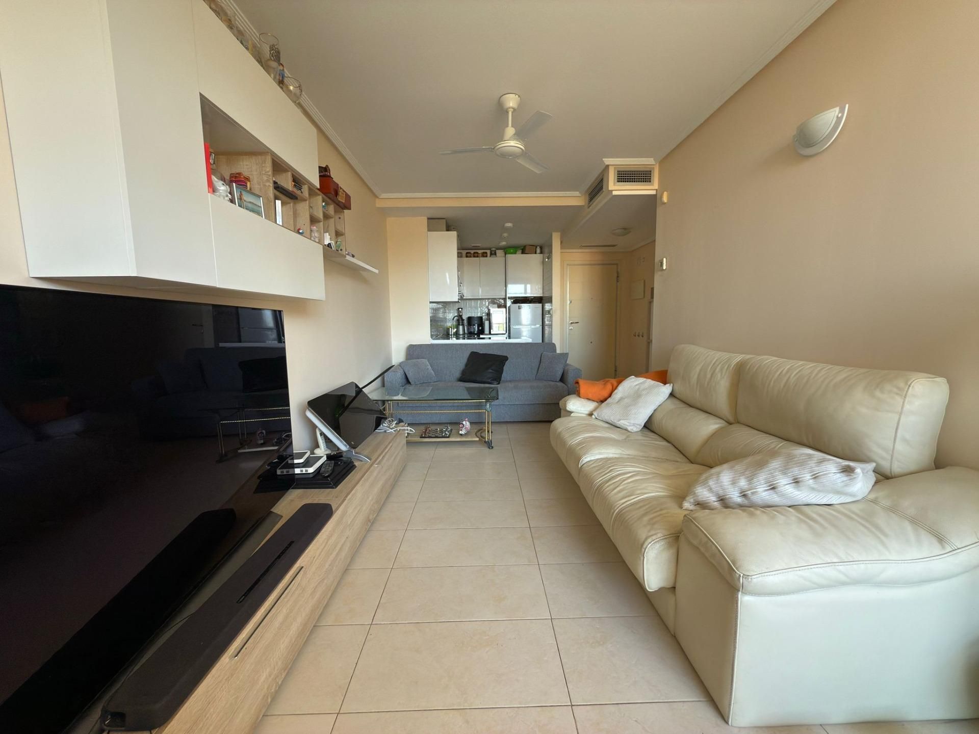 Living room of Apartment for sale in Benidorm  with Private garden, Terrace and Community pool