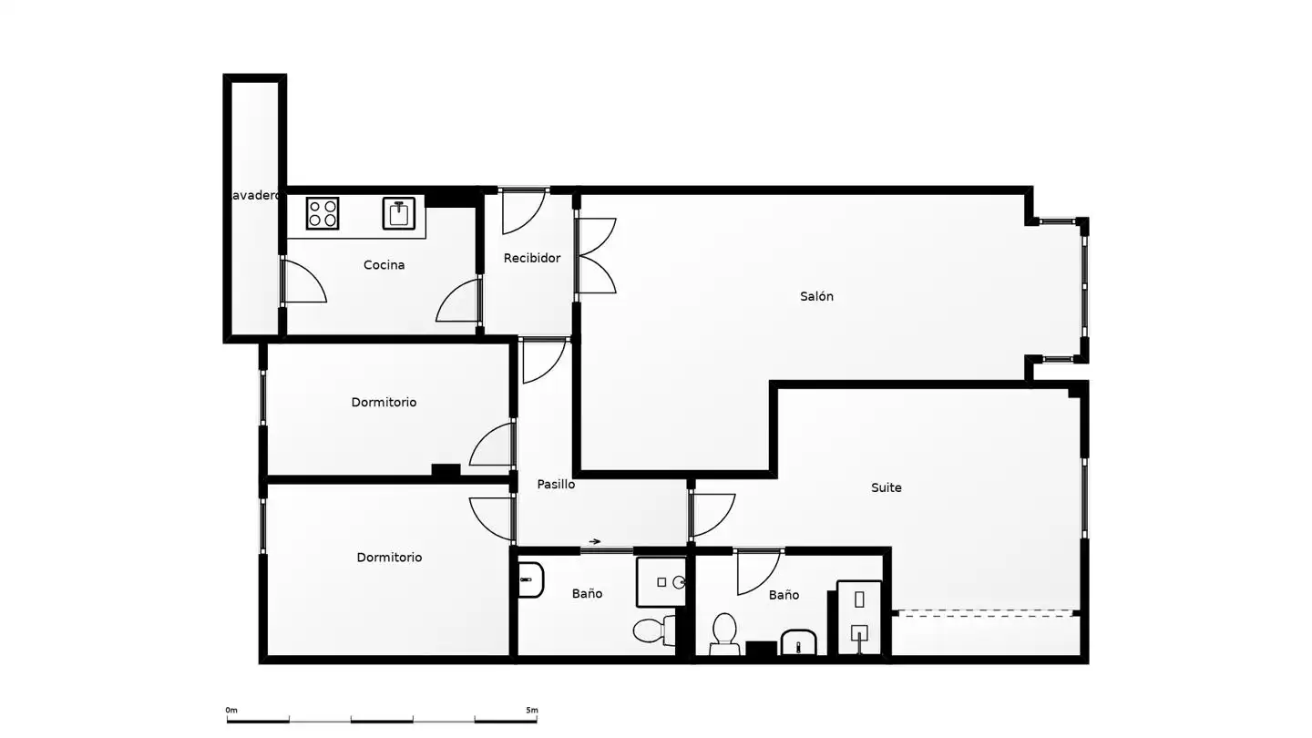 Flat for sale in Madrid  with Air Conditioner, Heating and Terrace