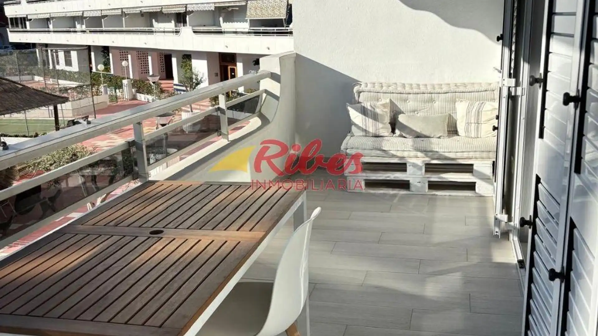 Terraza de Apartamento en venta en Cullera con Piscina comunitaria