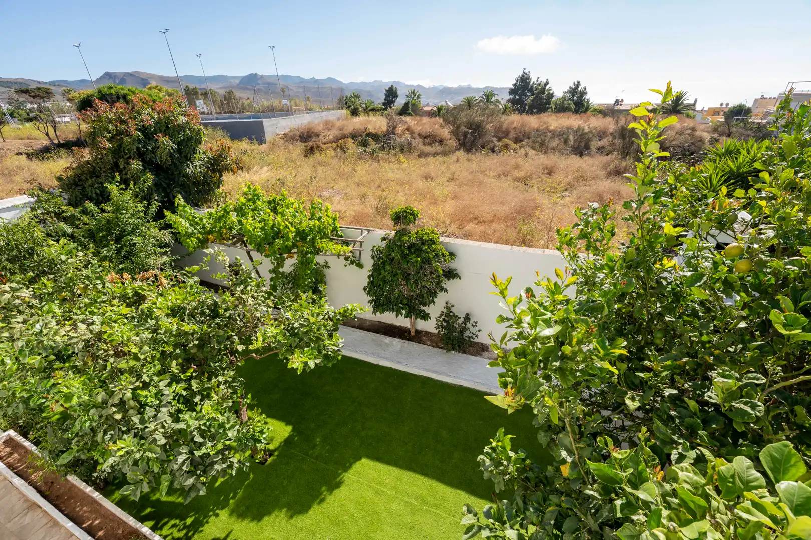 Terrassa de Casa o xalet en venda en San Cristóbal de la Laguna amb Jardí privat, Terrassa i Moblat