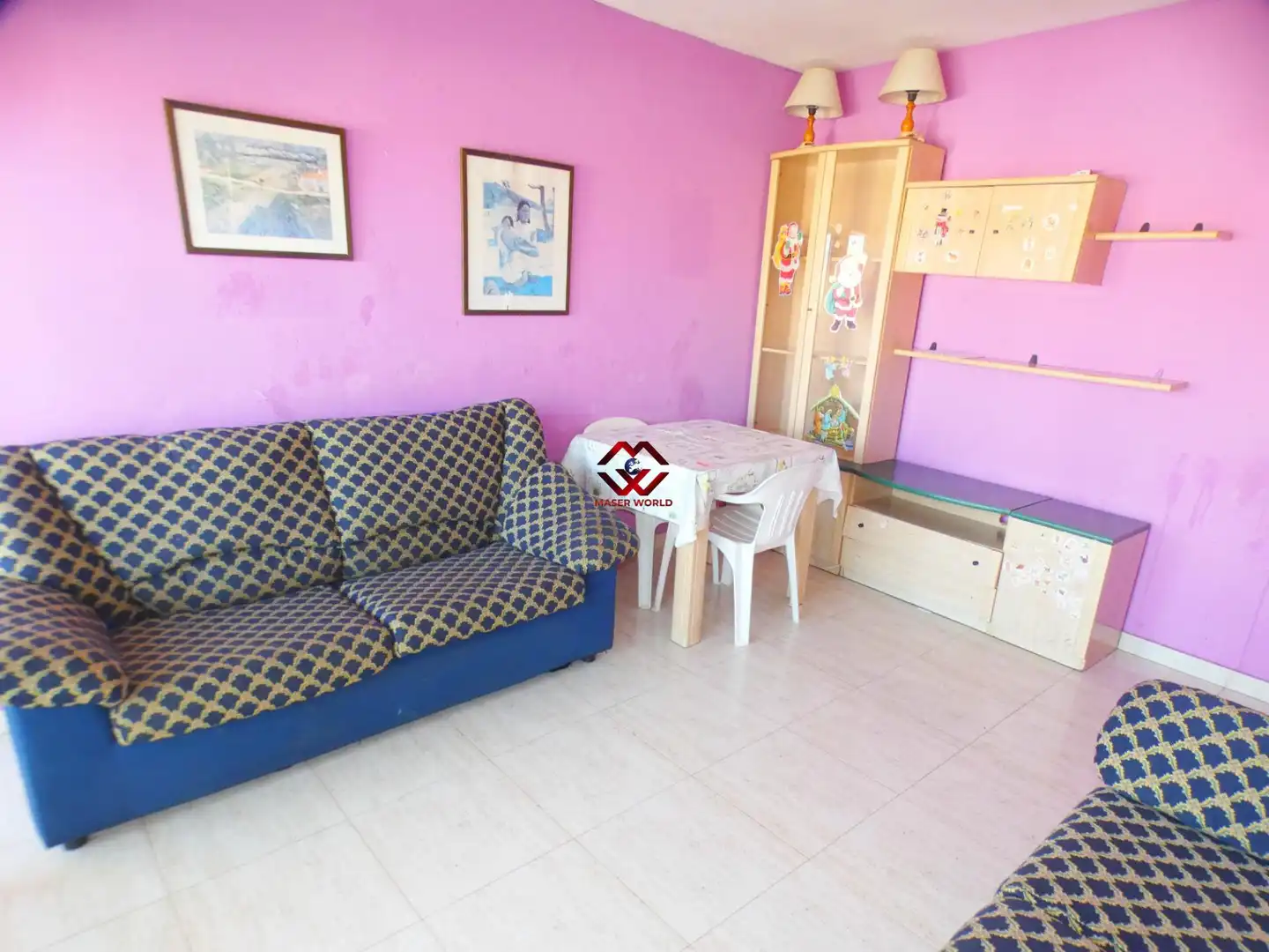 Habitación de Apartamento en venta en Mazarrón con Amueblado y Balcón