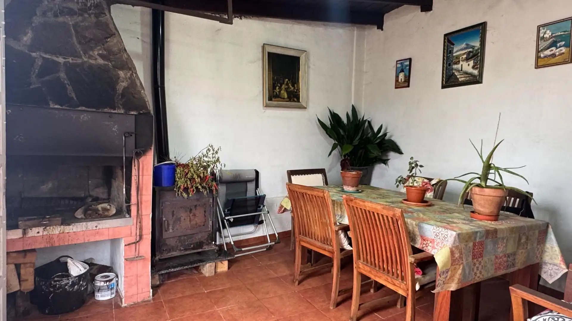 Comedor de Finca rústica en venta en Baños de Rioja con Calefacción, Jardín privado y Terraza