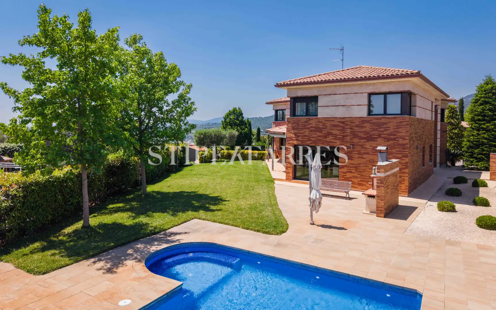 Jardín de Casa o chalet en venta en La Garriga con Aire acondicionado, Calefacción y Jardín privado