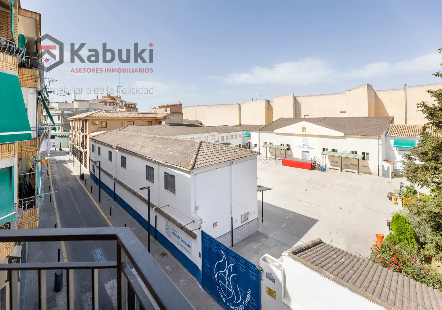 Exterior view of Flat for rent in Maracena  with Parquet flooring and Balcony