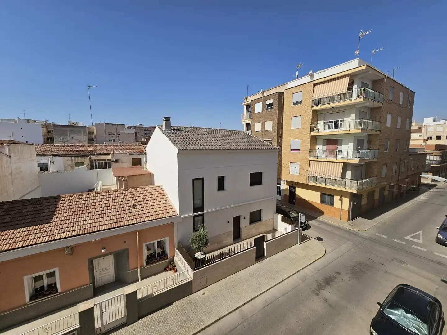 Exterior view of Flat for rent in Aspe  with Air Conditioner and Balcony