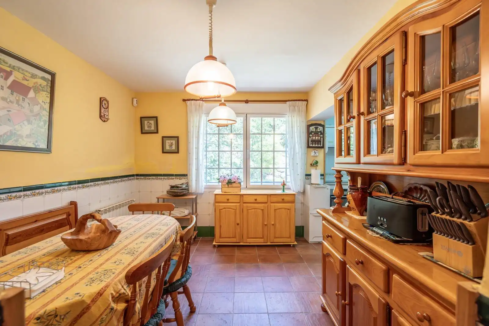 Cocina de Finca rústica en venta en El Barraco  con Calefacción, Jardín privado y Terraza