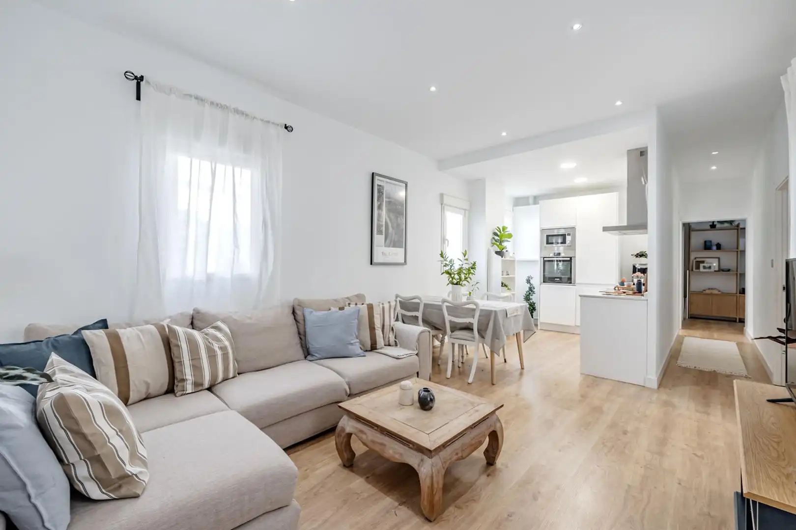 Living room of Flat for sale in Madrid  with Heating