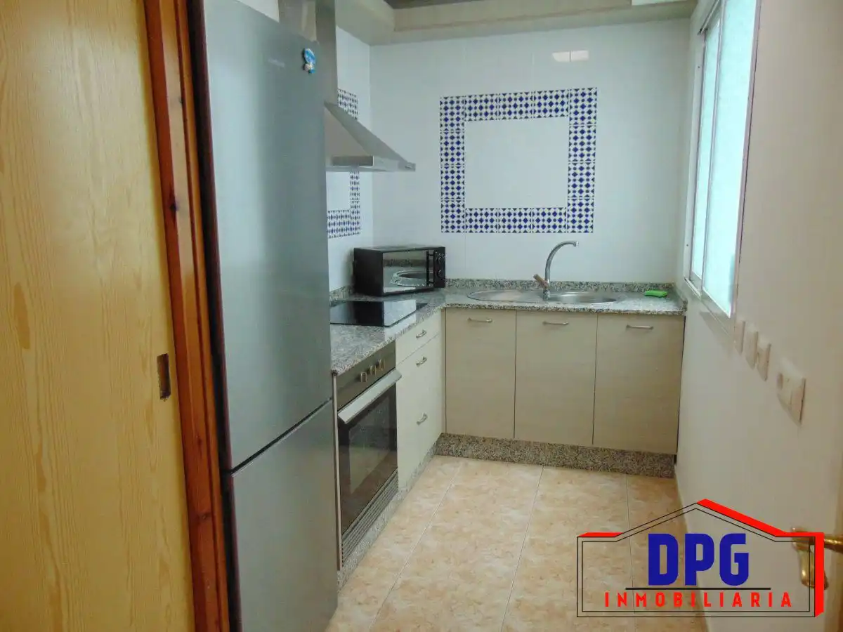 Cocina de Apartamento en venta en Garrucha con Aire acondicionado y Amueblado