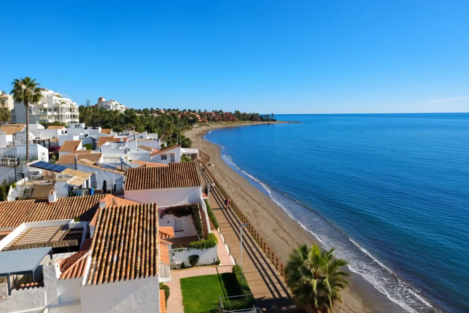 Exterior view of Study for sale in Estepona  with Air Conditioner, Furnished and Internet