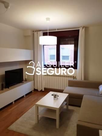 Living room of Flat to rent in Santovenia de Pisuerga  with Heating and Furnished