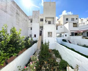 Exterior view of Single-family semi-detached for sale in Maó  with Private garden and Terrace