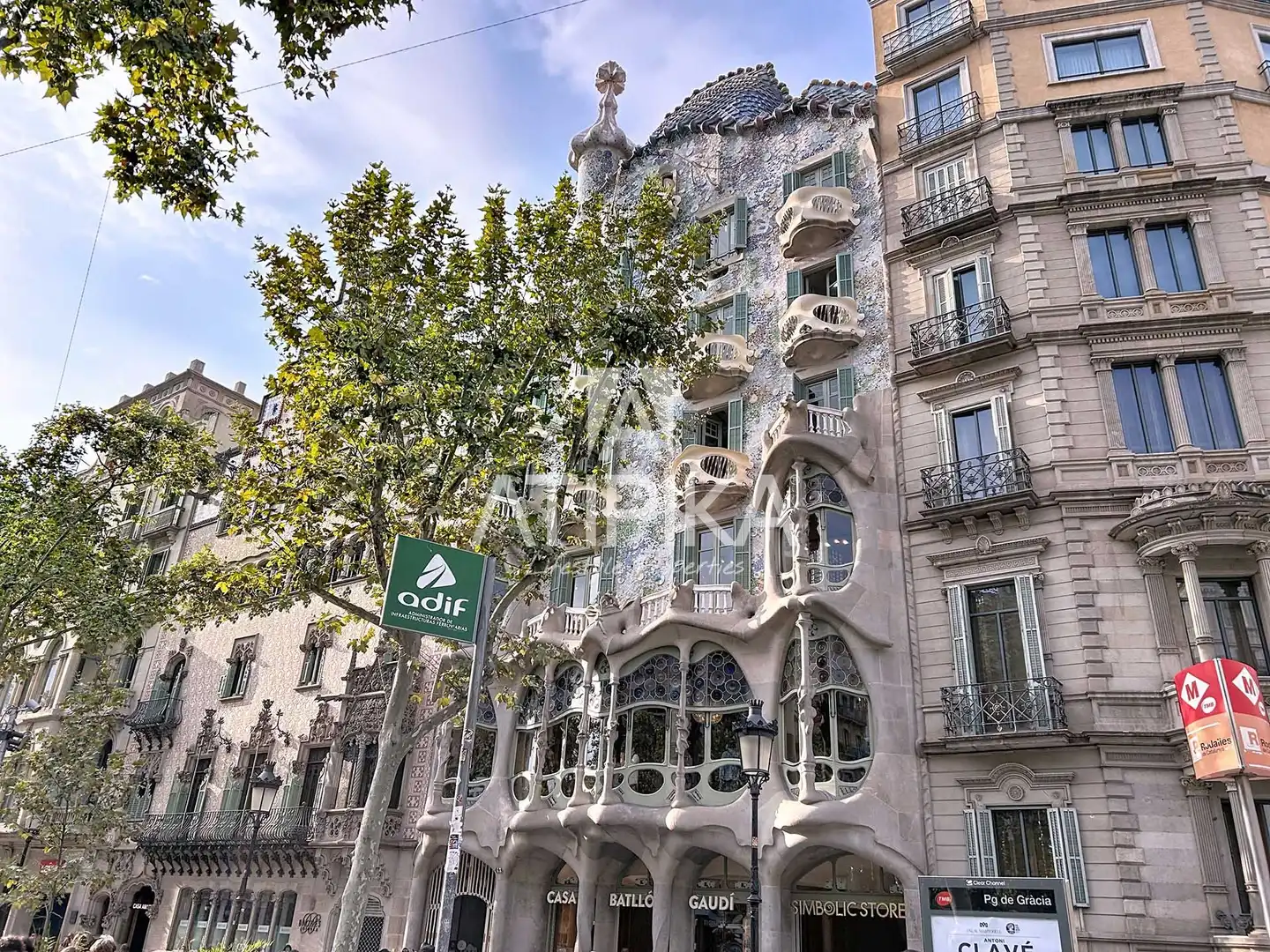 Vista exterior de Oficina de alquiler en Barcelona con Aire acondicionado y Terraza