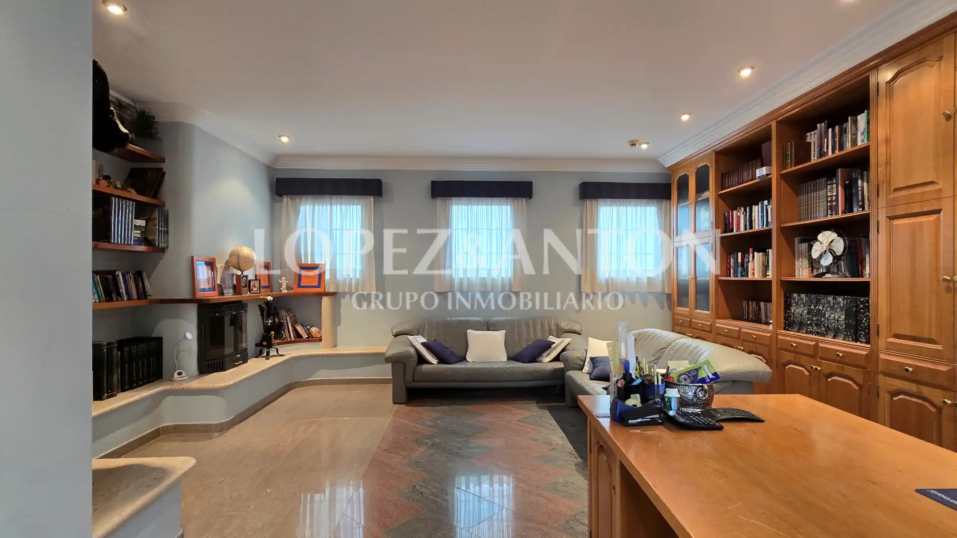 Sala de estar de Casa o chalet en venta en Benaguasil con Aire acondicionado, Jardín privado y Parquet