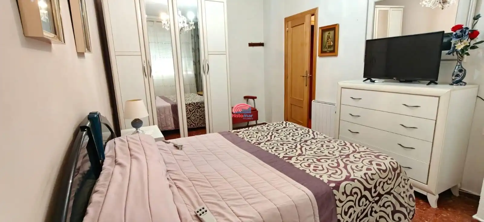 Schlafzimmer von Wohnung zum Verkauf in Sagunto / Sagunt mit Klimaanlage, Heizung und Balkon
