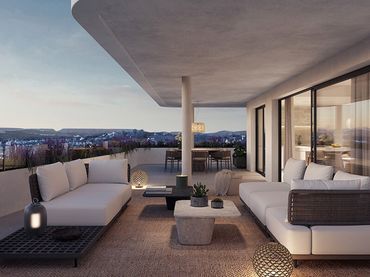 Appartement compact avec piscine à vendre à Estepona Pueblo