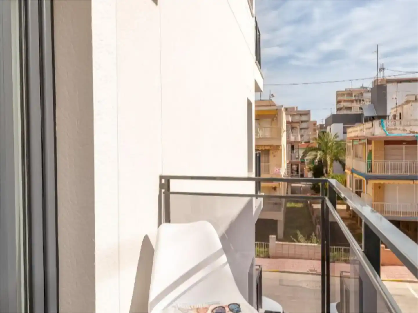 Balcony of Commercial properties for sale in Santa Pola  with Air Conditioner