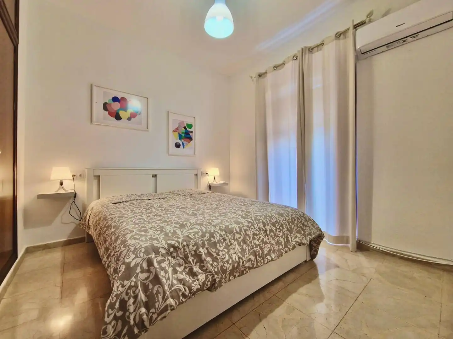 Bedroom of Flat for rent in Úbeda  with Air Conditioner and Furnished