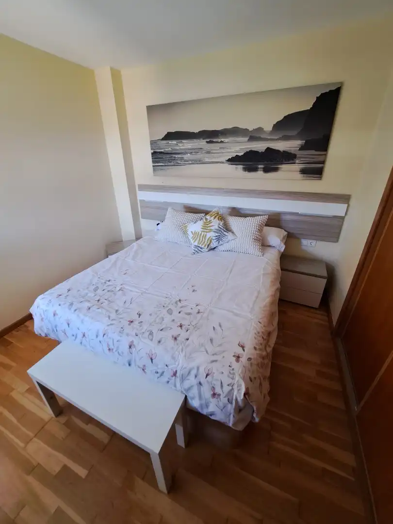 Bedroom of Flat for sale in Foz  with Heating, Storage room and Furnished