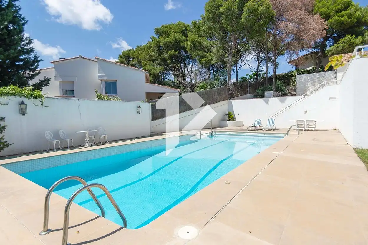 Swimming pool of Houses for sale in Castelldefels  with Private garden, Terrace and Community pool