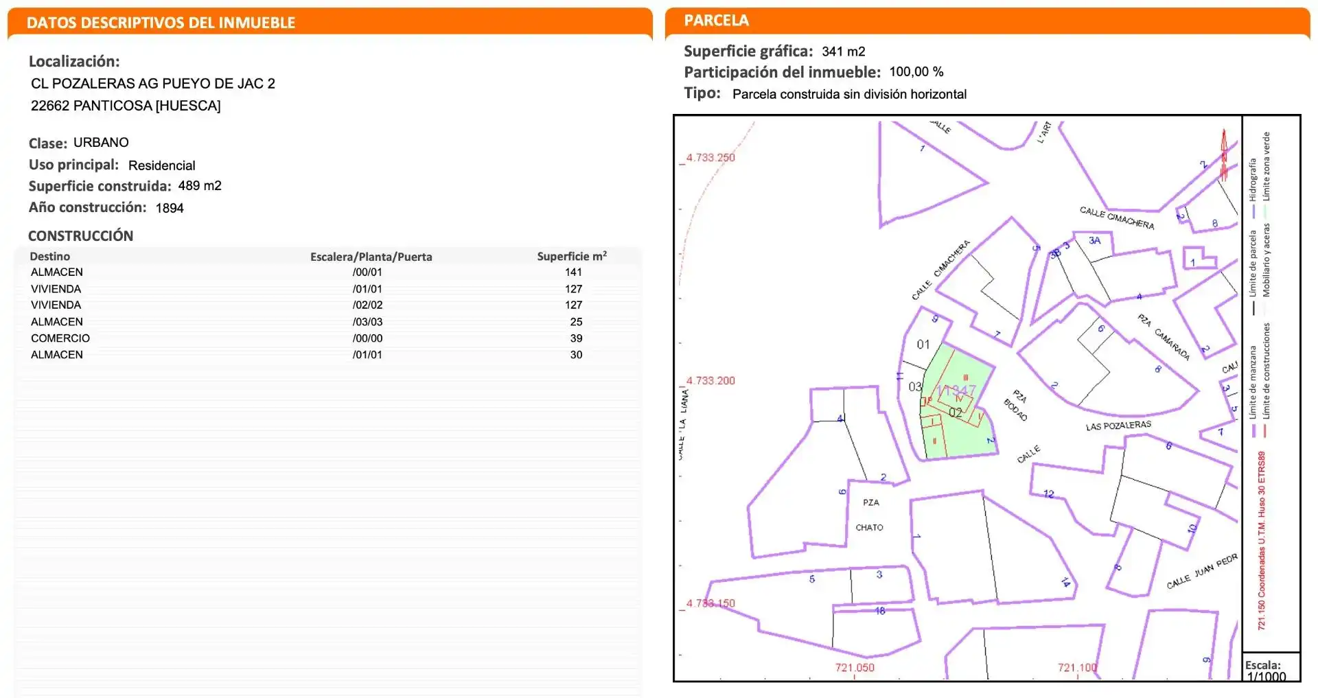 Grundstücke und Bauplätze zum Verkauf in Calle MEDIO AG PUEYO DE JACA 14, imagen 28