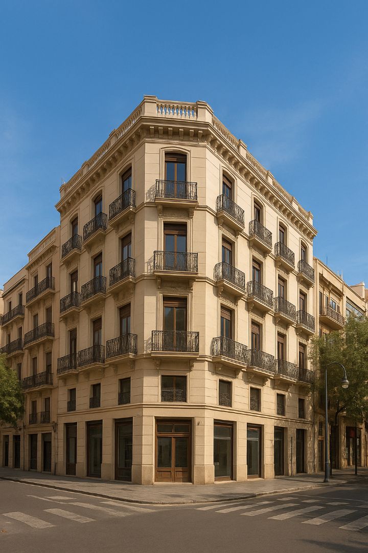 Exterior view of Building for sale in  Valencia Capital