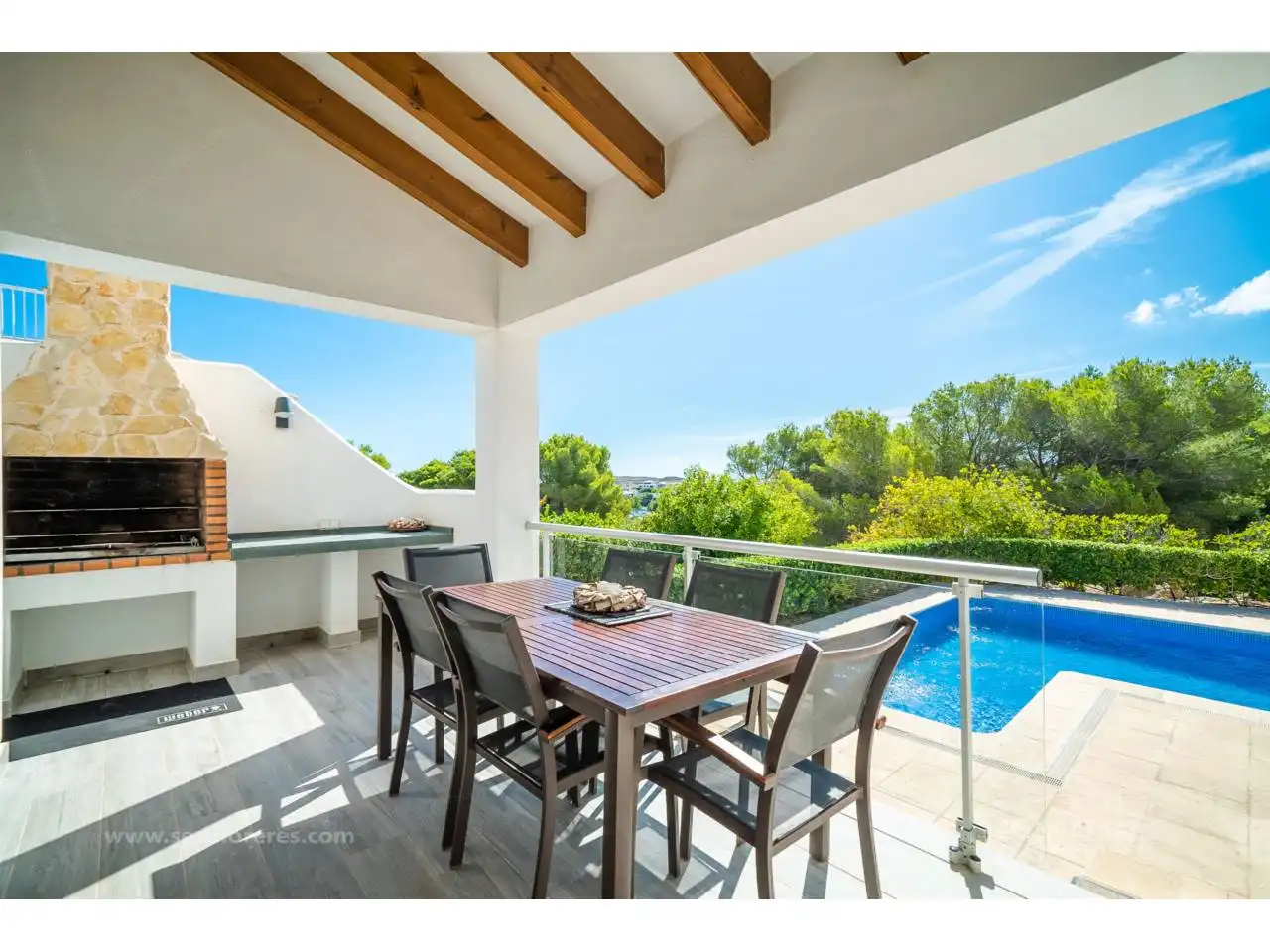 Garden of Houses for sale in Es Mercadal  with Air Conditioner, Private garden and Terrace