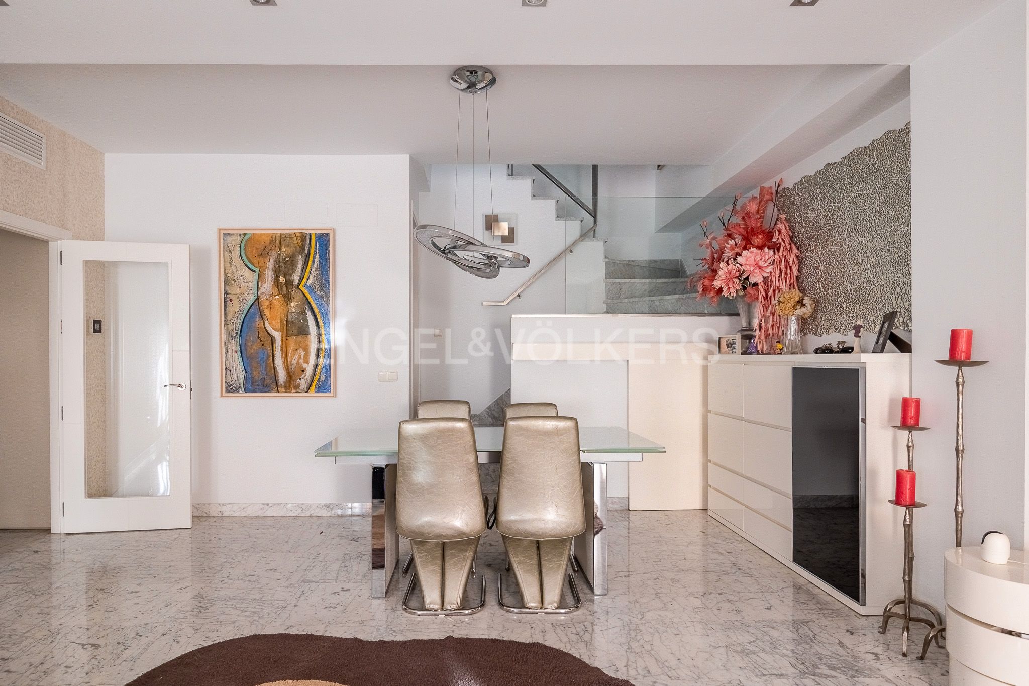 Comedor de Apartamento en venta en  Sevilla Capital con Aire acondicionado, Calefacción y Trastero