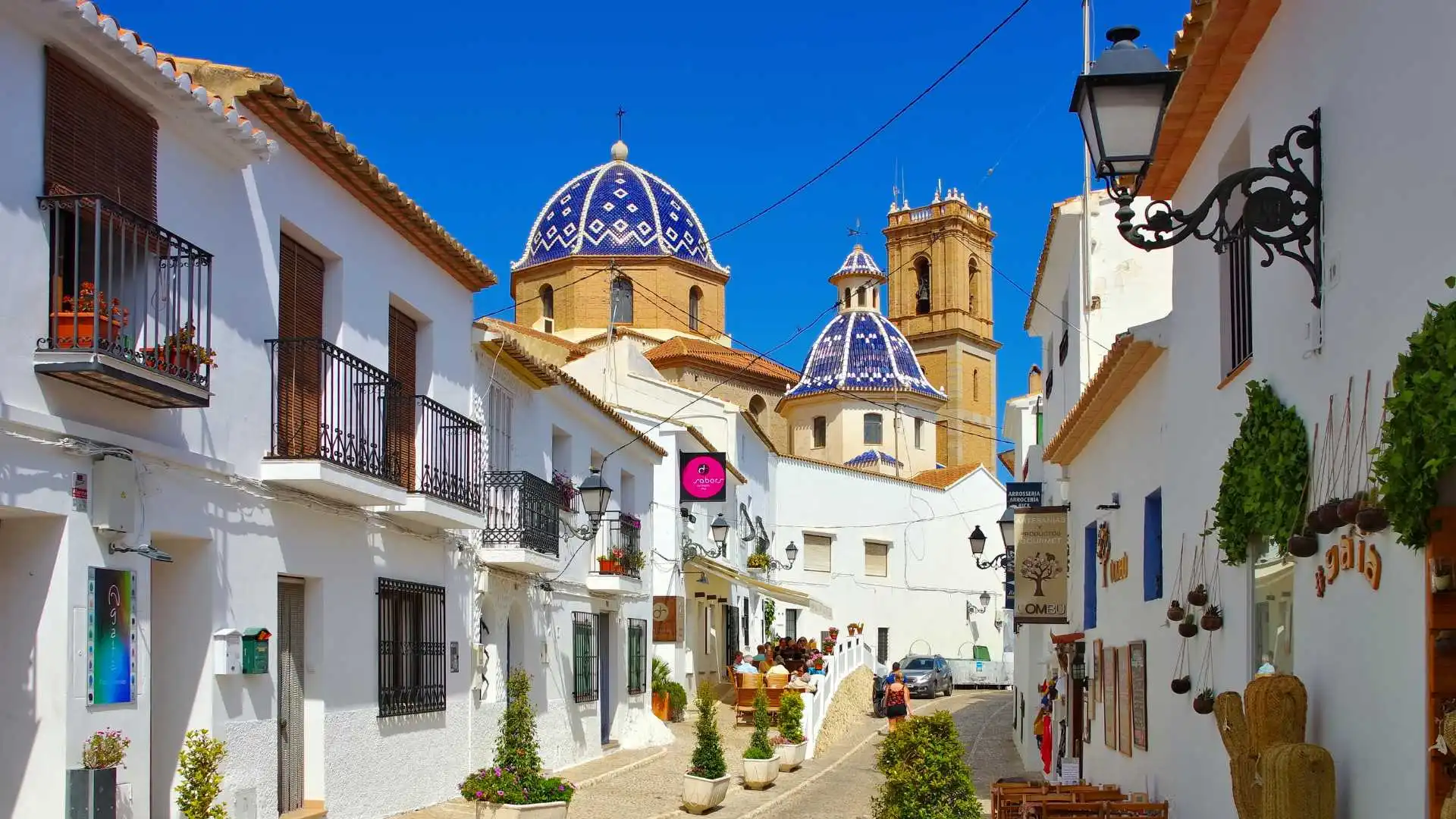 Exterior view of Houses for sale in Altea  with Air Conditioner, Heating and Terrace
