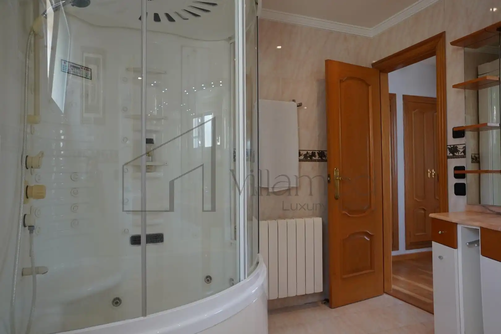 Baño de Casa o chalet de alquiler en La Pobla de Farnals con Aire acondicionado, Calefacción y Terraza