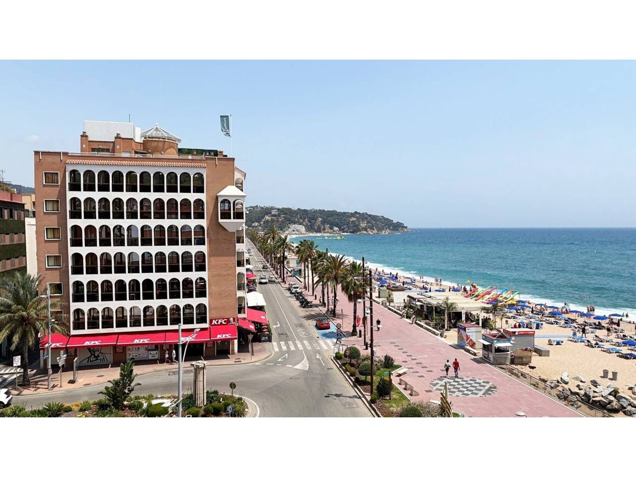 Vista exterior de Piso en venta en Lloret de Mar con Aire acondicionado, Calefacción y Amueblado